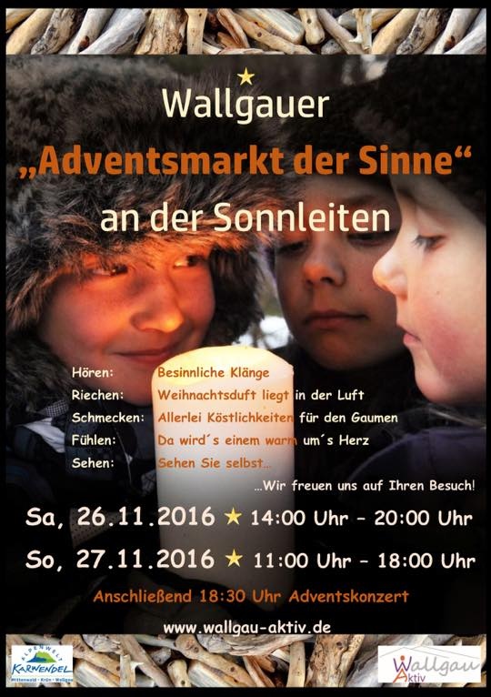 Adventsmarkt Wallgau 2016